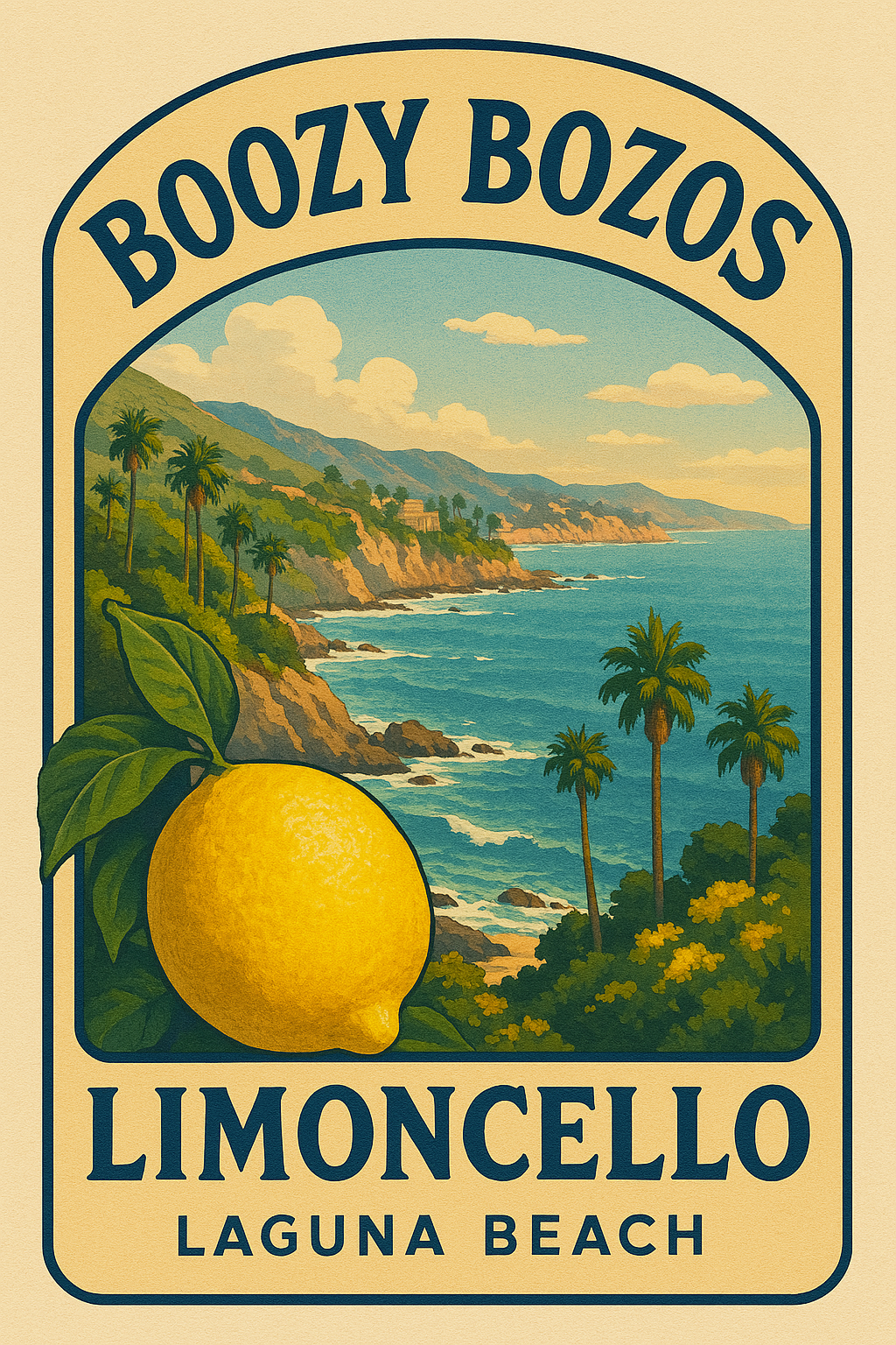 Boozy Bozos Limoncello